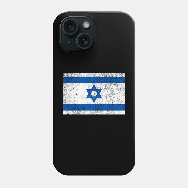 Israel Flag - Star of David - I Stand with Israel Phone Case by Danemilin