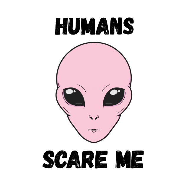 Humans scare me by Jasmwills