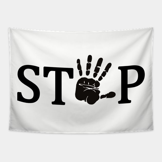 Stop Tapestry by MissMorty2