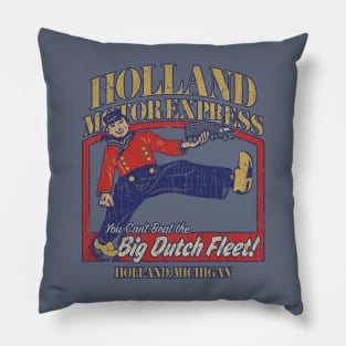 Holland Motor Express Big Dutch Fleet 1929 Pillow