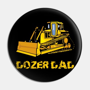 Dozer Dad Pin