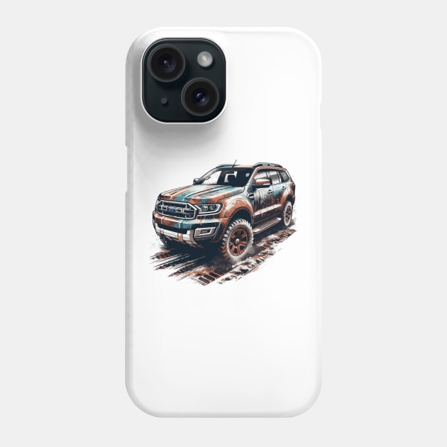 Ford Everest Phone Case by Vehicles-Art