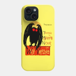 Funny Mothman Shirt Mothman Crytozoology Legend Design Phone Case