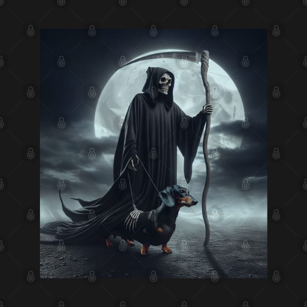 Death and a wiener by the moonlight by Twisted Teeze 