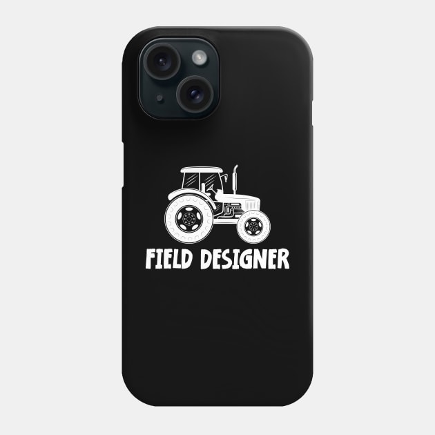 tractor boys kids cool dudes driving tractor Phone Case by jodotodesign