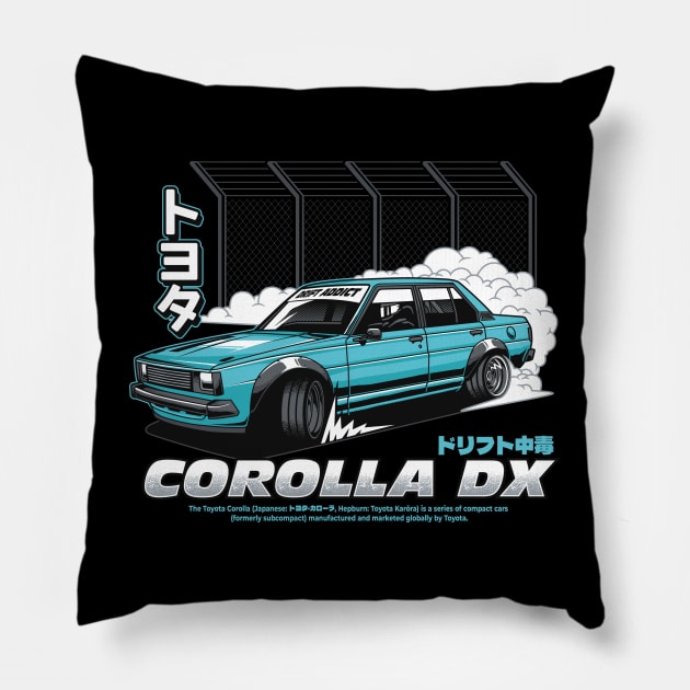 Corolla DX Pillow by cturs