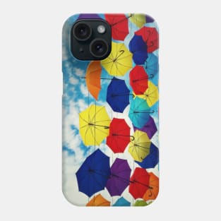 the floating umbrellas Phone Case