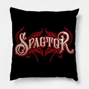 Vintage Spagtor Logo Pillow