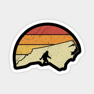 North Carolina Bigfoot Magnet