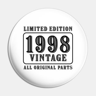 All original parts vintage 1998 limited edition birthday Pin