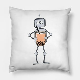 Boba Bot Pillow