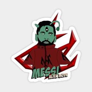 MESSI ALIEN MODE Magnet