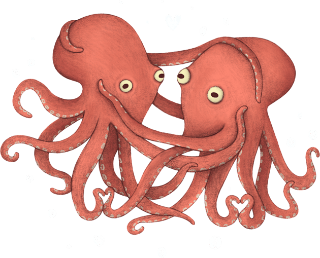 You Octopi My Heart Kids T-Shirt by Sophie Corrigan