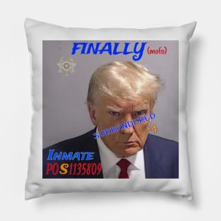 tRump Mugshot POS1135809 - Front Pillow