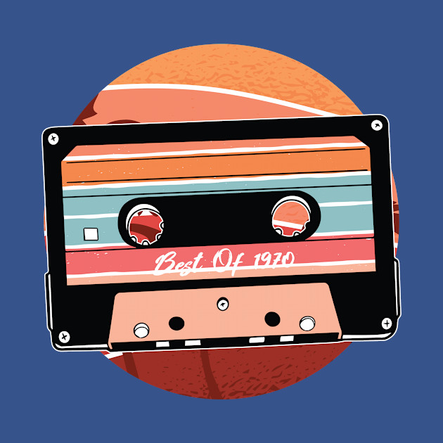 Discover 70S RETRO vintage retro cassette - 70s - T-Shirt