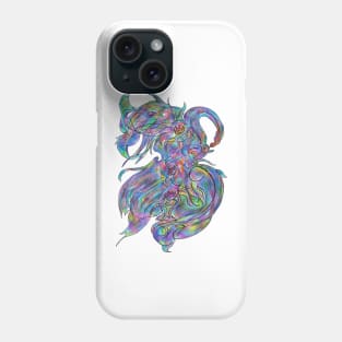 Swan and fishes Phone Case