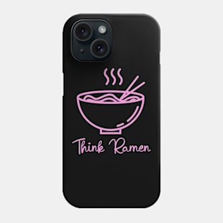 Think ramen ramyun ramyeon. Pasta Noodle lovers Phone Case