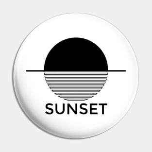 Sunset Pin