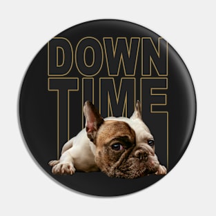 Relaxing Bulldog Pin