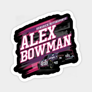 Alex Bowman Ally Car Magnet
