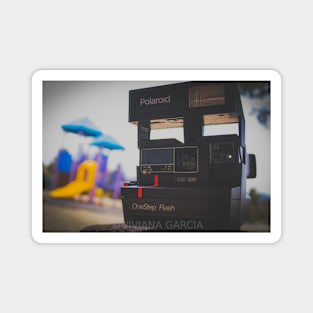 Vintage Polaroid Camera Magnet