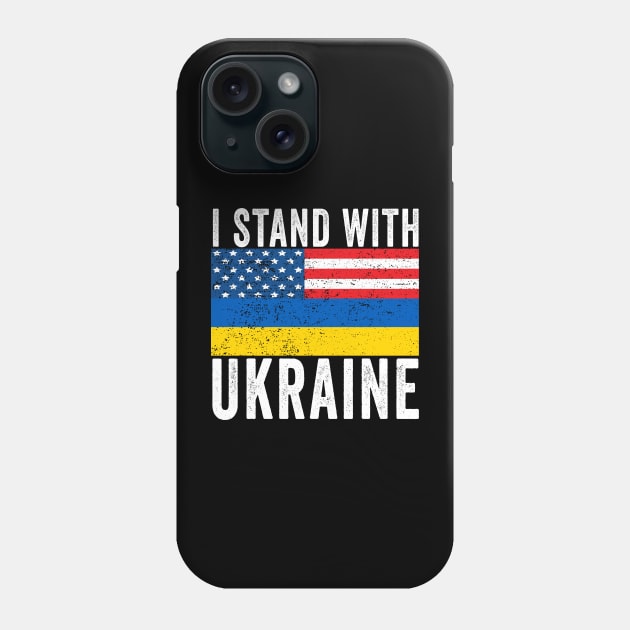 I Stand With Ukraine Phone Case by UniqueBoutiqueTheArt