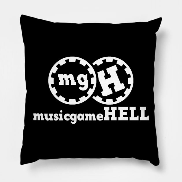 Music Game Hell 2DX Pillow by NicDroid