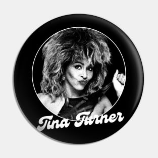 Tina Turner // Retro Fan Art Design Pin