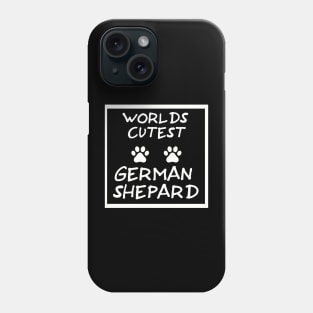 The perfect way to show your love for German Shepard dogs Phone Case