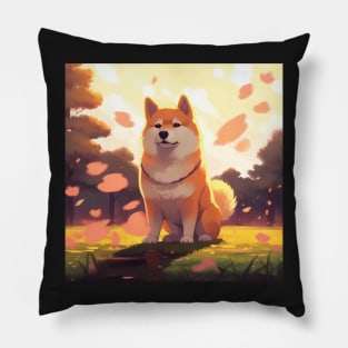 Dreamy Shiba Inu Pillow