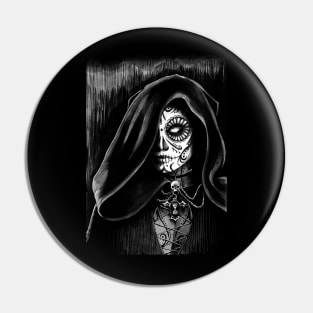 Lady Death - Inktober 2018 Pin