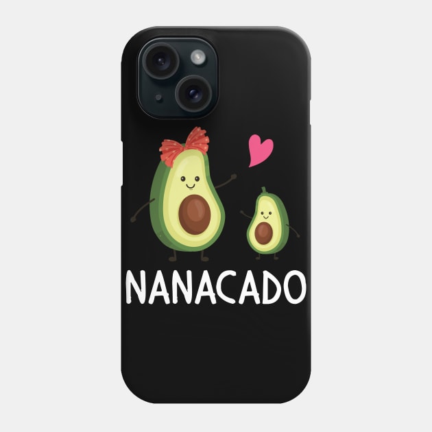 Nanacado Avocados Dance Happy Grandma Grandson Granddaughter Phone Case by bakhanh123