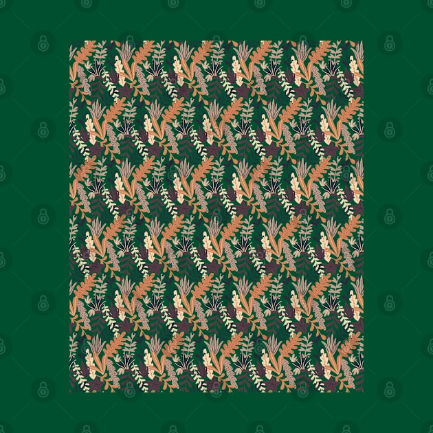 leaves seamless pattern by DewaJassin