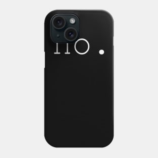 no. typeface Phone Case