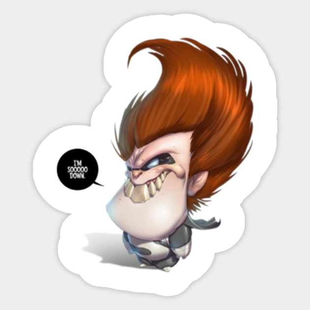 Syndrome Incredibles Incredibles 2 Sticker Teepublic Vsegda v nalichii disney pixar the incredibles syndrome action figure with and ring collector card s dostavkoy po rf i sng. syndrome incredibles