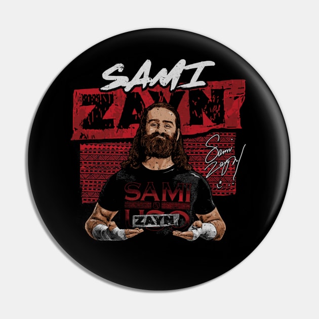 Sami Zayn Pose Pin by MunMun_Design