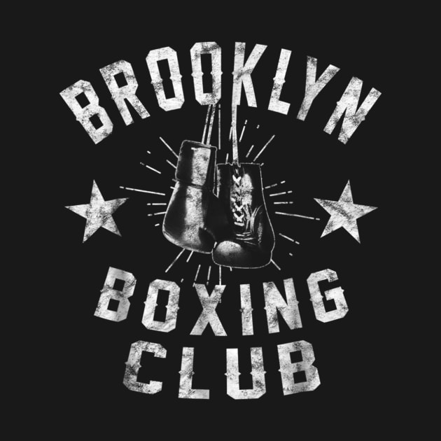 Brooklyn Boxing Club - vintage distressed Boxer by aaltadel