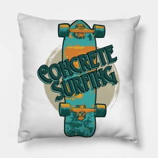 Concrete Surfing Pillow