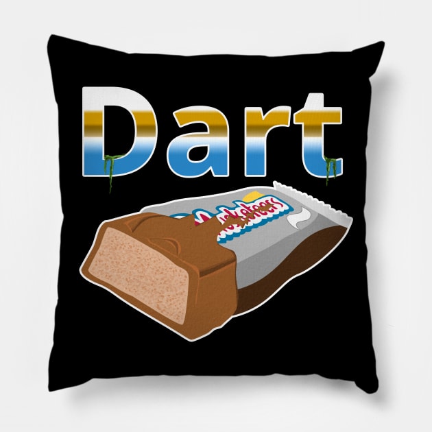 Dart Pillow by scoffin