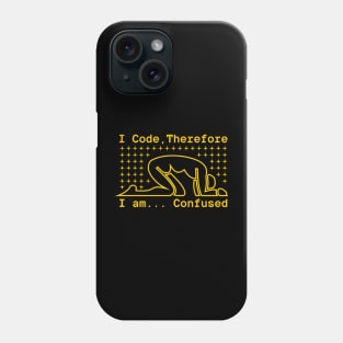 I code and confused Phone Case