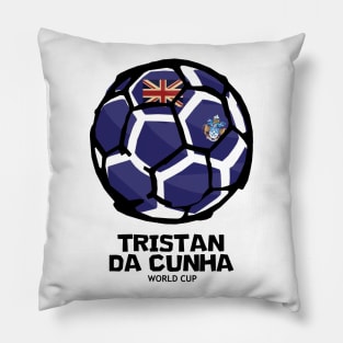 Tristan da Cunha Football Country Flag Pillow