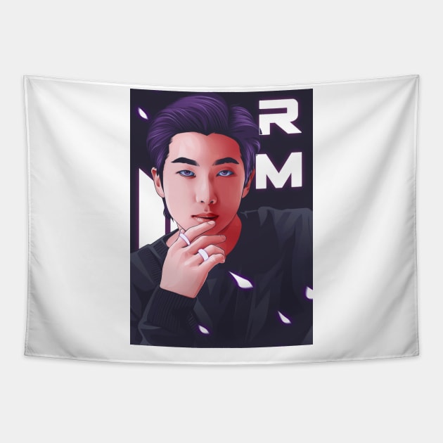 Rap Monster Tapestry by Naui Kev Art