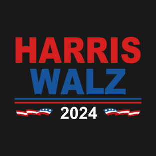 Harris Waltz 2024 Election Kamala Harris Tim Waltz 2024 T-Shirt