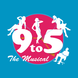 9 to 5 The Musical #1 (large front design) T-Shirt