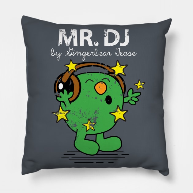 MR. DJ Pillow by GingerbearTease