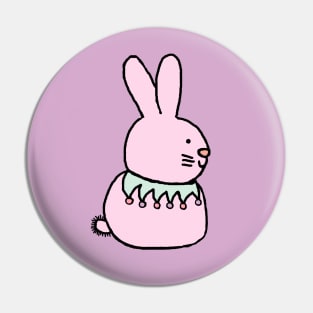 Pink Bunny Pin