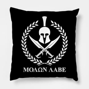 Mod.2 Molon Labe Greek Spartan Pillow