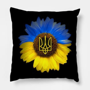 Ukrainian Sunflower Pillow