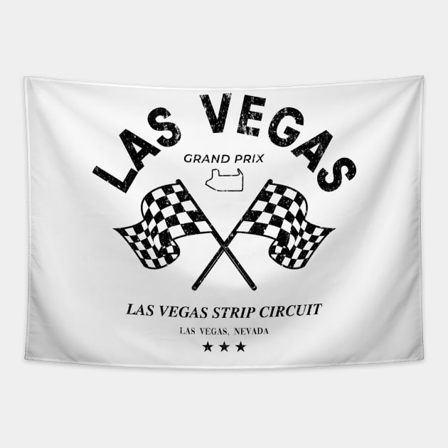 Las Vegas GP Tapestry by Oonamin