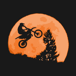 Motocross Moon T-Shirt